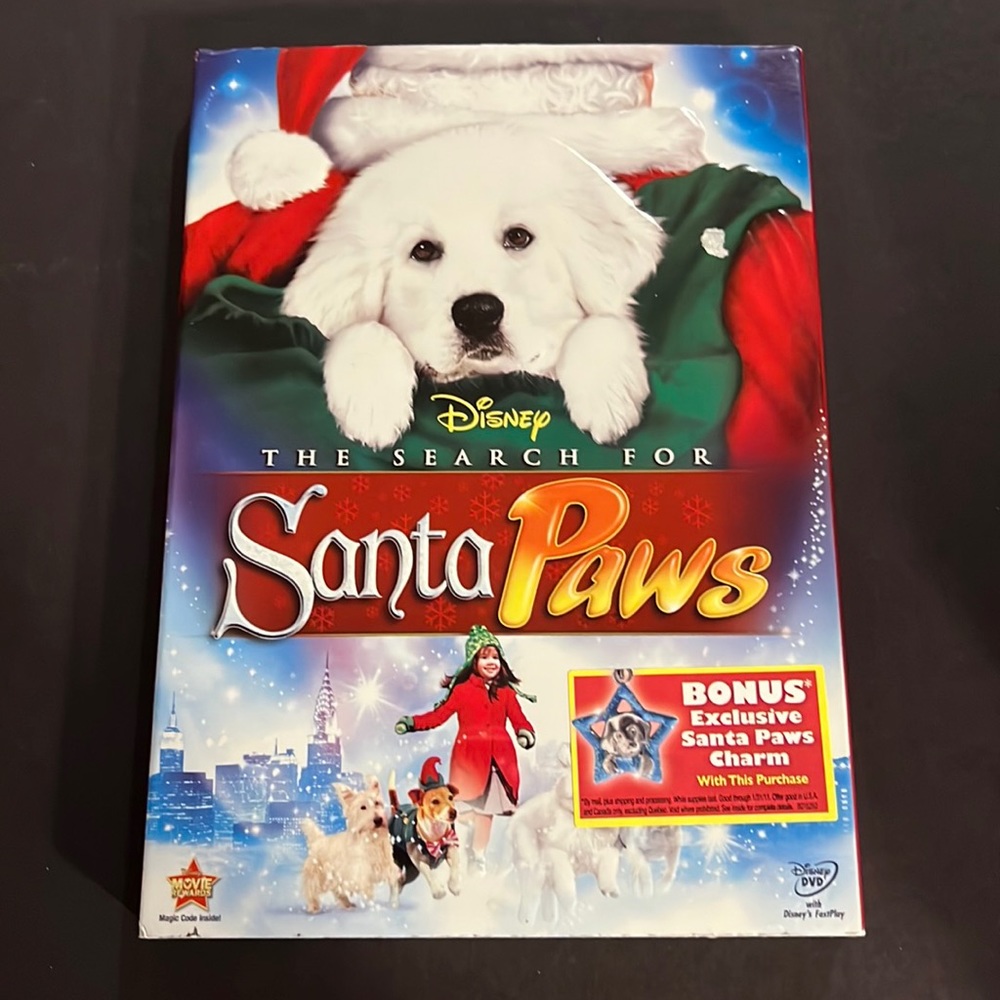 4 for $12 Santa Paws dvd
